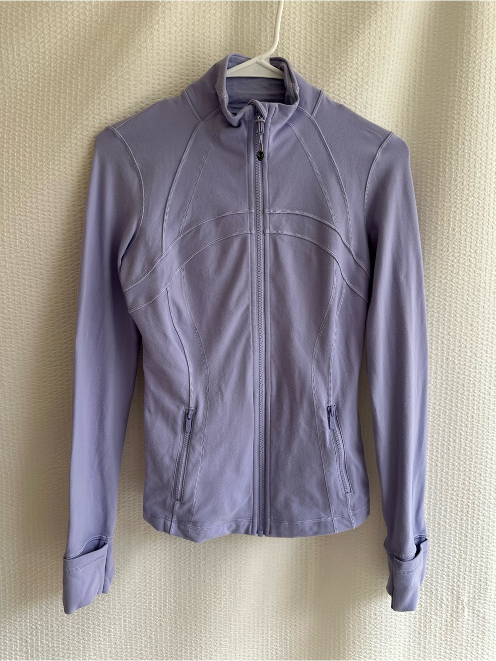 LULULEMON Define Jacket Lavender Purple Luon Full Zip Athletic Yoga Size 4